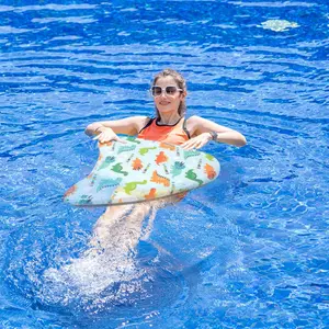 1pc Swimming Float Board for Beginners, Pearl Cotton Swimming Aid Tool, Printed Floating Board, Learning Swim Support, Pool Training Equipment