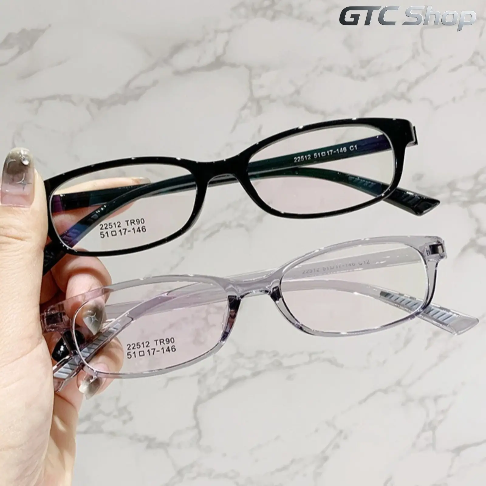 2-Piece Set Y2K Rectangular Glasses, Compact Narrow Frame Trendy Eyewear, 2026 New Arrival Compatible With Prescription Lenses, Great for Cosplay Streetwear Office Wear Christmas Gift for Women summerwins
