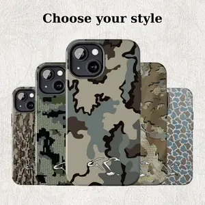 Redneck KUIU Camo Tough Phone Case - Phone Cover For iPhone 17/16/15/14/13/12/11/X Plus Pro Max Mini, Gift for Dad