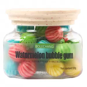 Watermelon Bubble Gum 4.23oz Box Juicy Flavor Chewy for Kids Adults Party Favors Office Snack Gluten-Free Easter Basket Fillers Fresh Fruity Taste