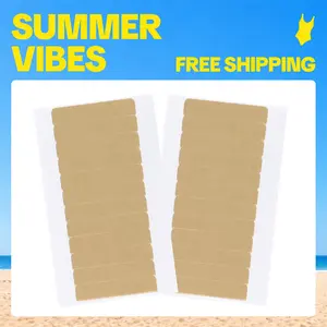 Hotbanana Summervibes Hair Extension Tape 24pcs Double Sided Adhesive Replacement Tape Professional Strong Tapes for Tape in Hair Extensions 1.6 * 0.3inch per Piece
