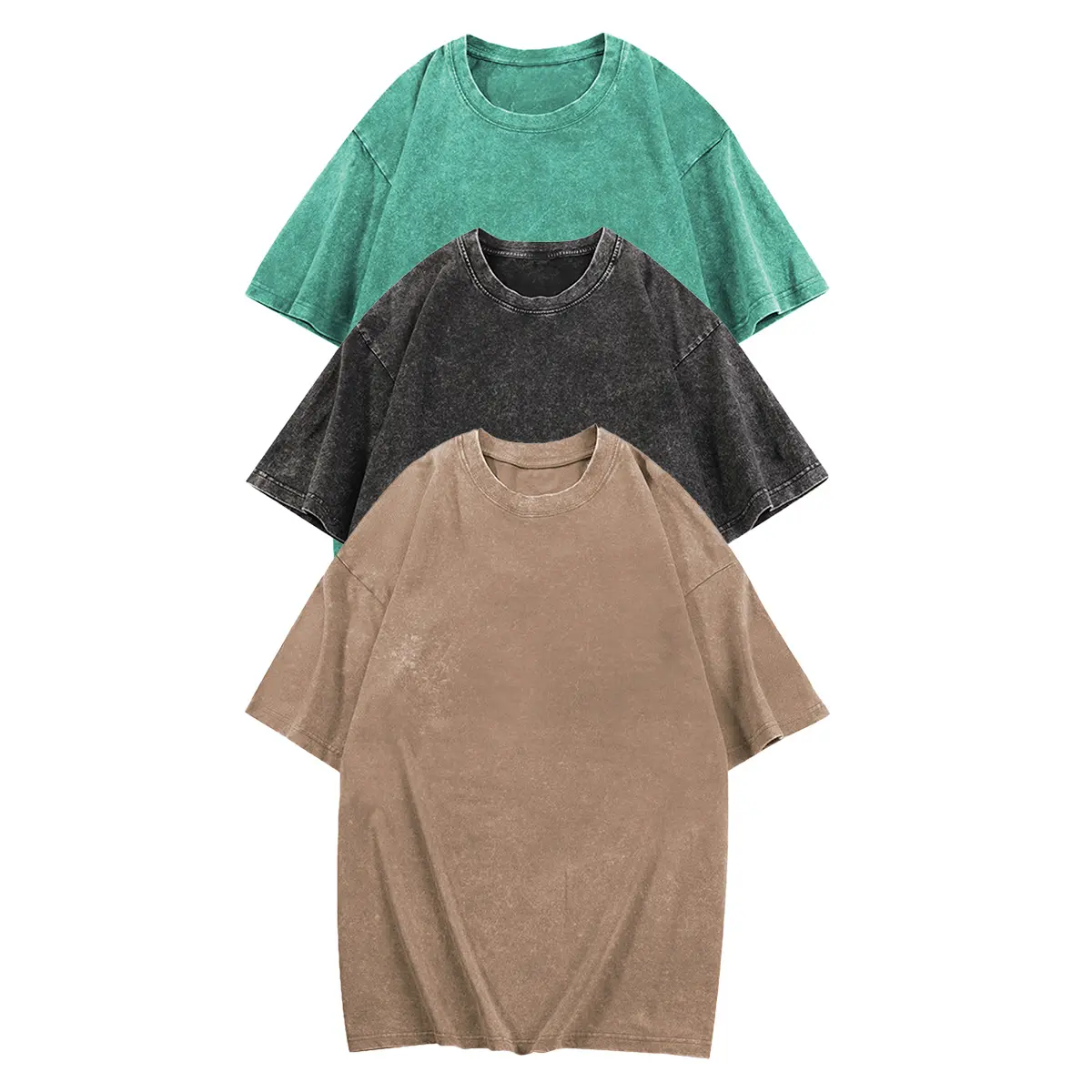 Aqua Green+Black+Coffee