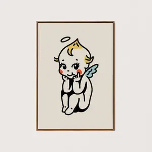 Poster Unframed ABLE kewpie art Poster Unframed  cute kewpie wall art tattoo flash decor Poster Unframed  downloadable  art