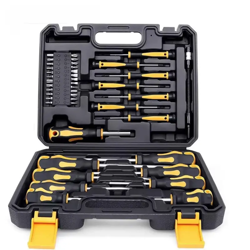 Magnetic Screwdrivers Set with Case, Amartisan 43-piece Includs Slotted, Phillips, Hex, Pozidriv,Torx and Precision Screwdriver Set, Magnetizer Demagnetizer Tools, Tools for Men repair#summerfinds