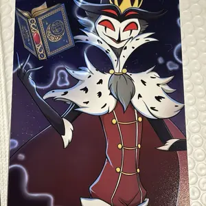 Stolas Helluva Boss Art Print Poster (5x7 and 11x17 Inches) - Hellaverse Fanart (VivziePop) Room Decor Wall Artistic Decoration Ornaments Photo