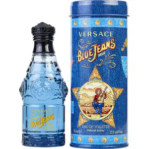 Versace Jeans Blue for Men Eau de Toilette Spray, 2.5 Ounce
