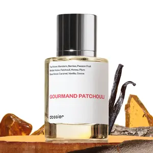 Gourmand Patchouli, Dossier, Women Perfume, Eau de Parfum, 50ml, Mandarin, Berries, Passion Fruit, Honey, Caramel, Vanilla, Cocoa