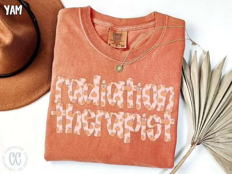 Radiation Therapist Halloween Shirt, Comfort Colors Radiation Therapy Shirt, Coquette Pumpkin Radiotherapy Tee, Radiation Therapist Gift