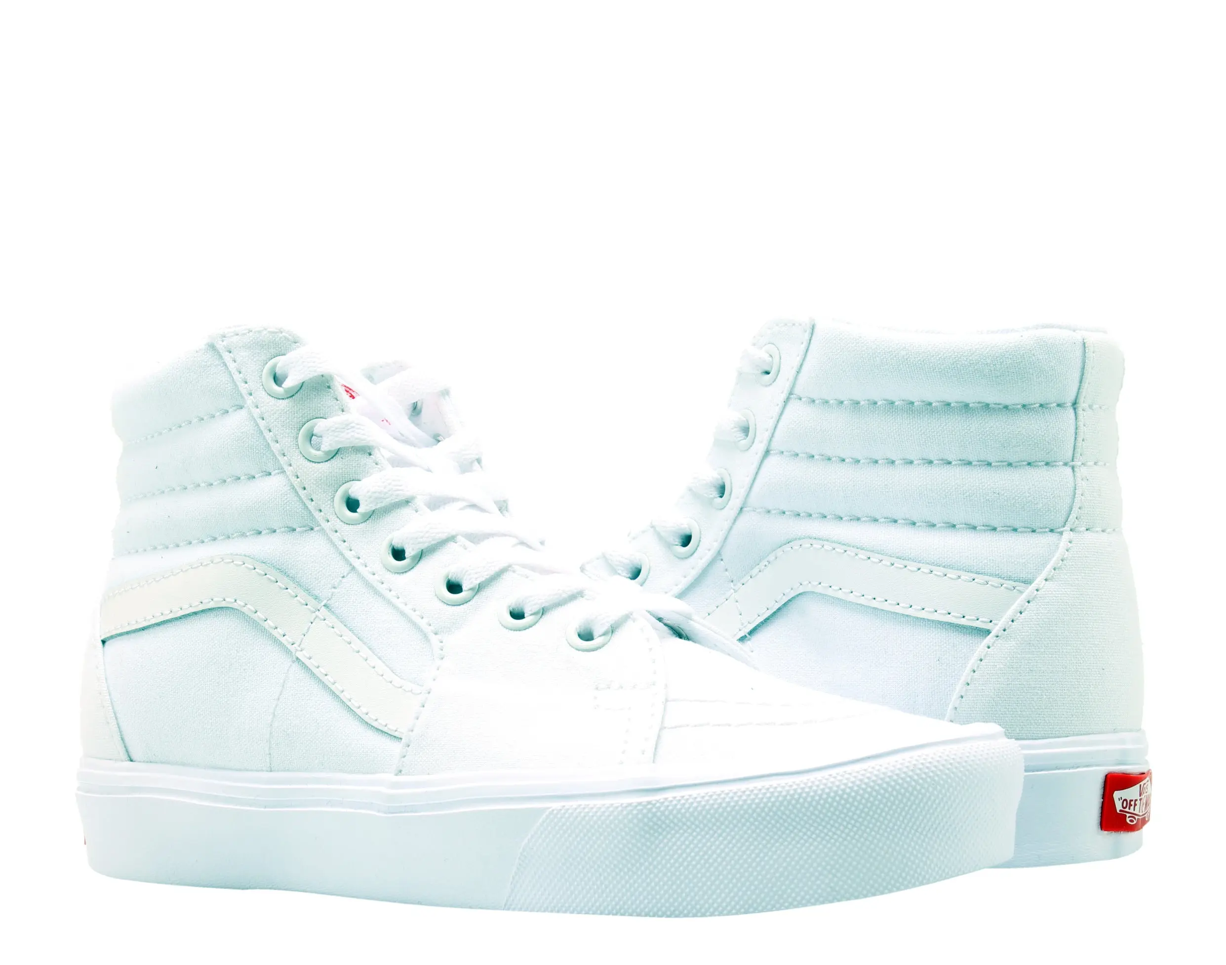 Vans Sk8 Hi Lite Classic Hi Top Sneaker in True White | High-Top