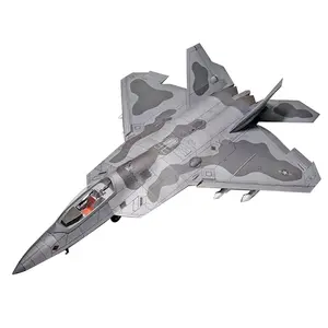 DIY 1:33 F22 Fighter Paper Model Military Puzzle Kit Paper Plane Model