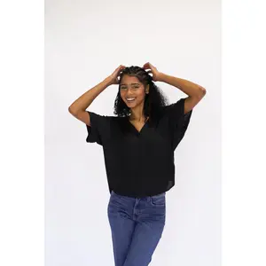 Elaine Collared Top