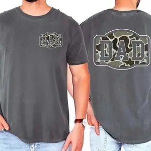 Comfort Colors Hunting Mama T-Shirt, Camo Mama Shirt, Camouflage Mama T-Shirt, Mother's Day Gift, Varsity Mama Shirt, Retro Mam Shirt - Printfamily KP