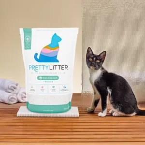 PrettyLitter Calm Aloe Scented Cat Litter, 6lb