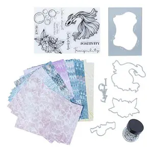 Crafts & Sewing Stamps by Me Tranquility Card-Making Kit