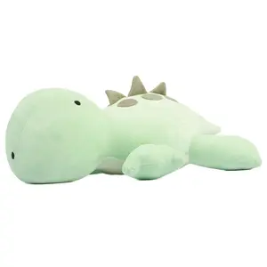 4LB Cute Weighted Stuffed Animals Plush - 24 inch Soft Weighted Dinosaur Plush Toy Pillow for Adults and Children