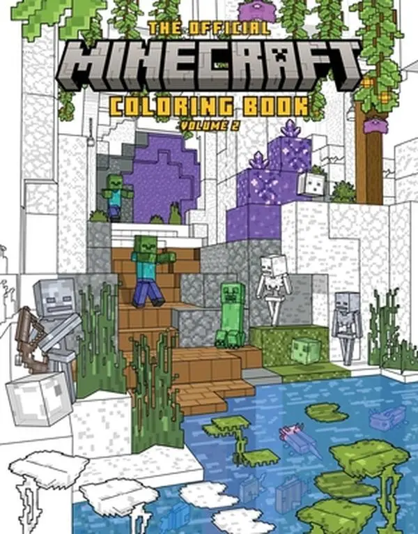 The Official Minecraft Coloring Book, Volume 2 -- Insight Editions, Paperback
