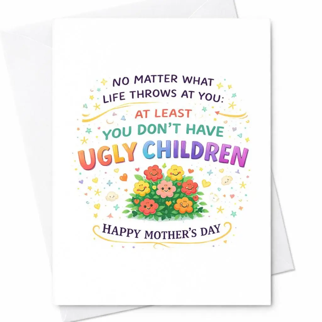 At Least You Don’t Have Ugly Children 1