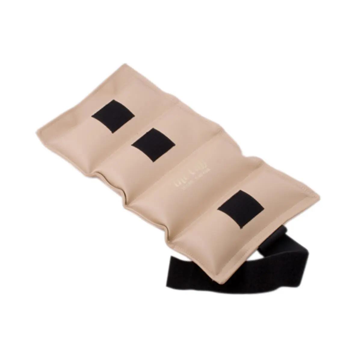 212 MAIN The Cuff 15 lb Adjustable Wrist & Ankle Weight, Heavy-Duty Tan Contoured Cuff with Double Stitching for Rehabilitation, Adjustable Wrist Weights, Double-Stitched, 15 Lbs