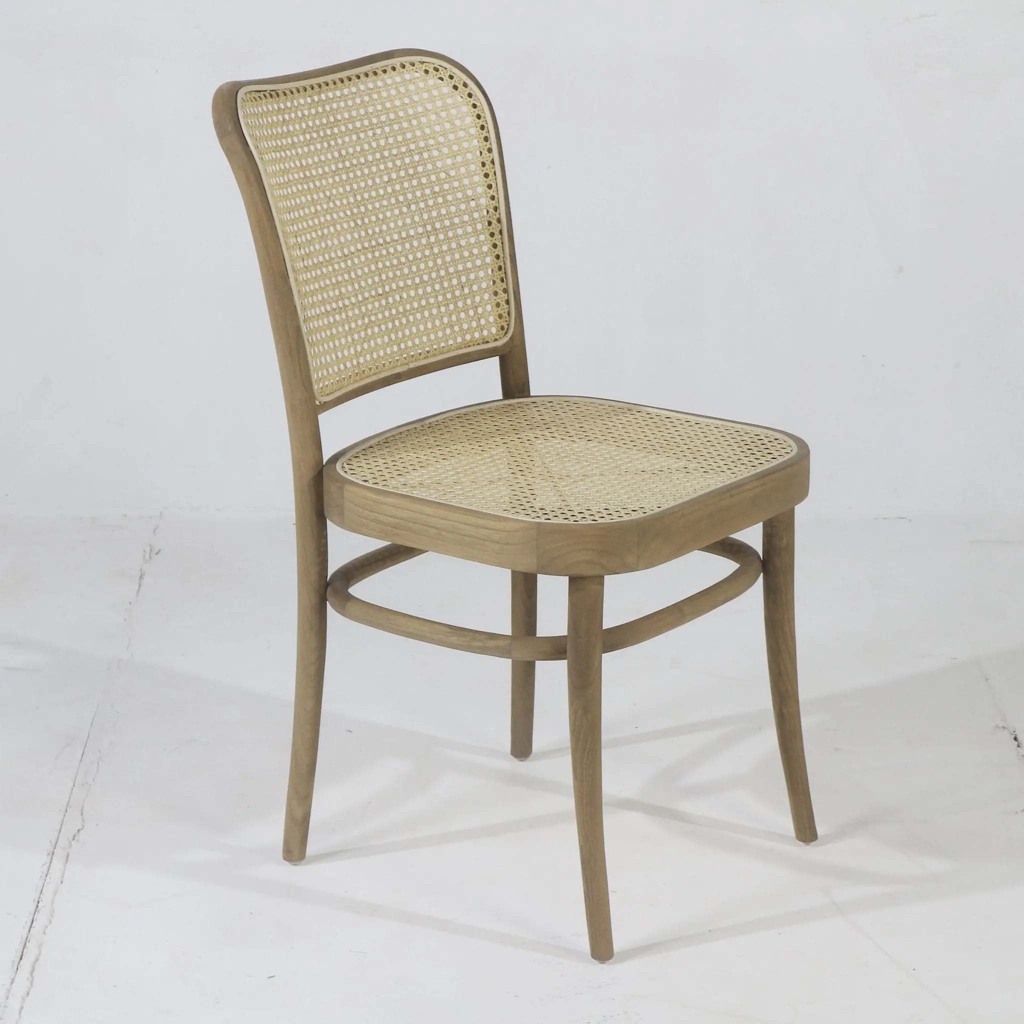 Solvang Oak Dining Chair with Cane Seat - Elegant Design for Home Dining