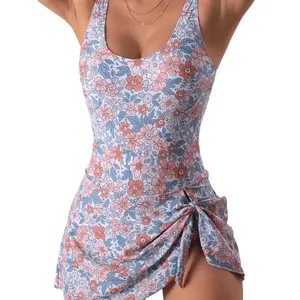 2026 NEW One Piece Swimdress Swimsuits for Women Tummy Control Swim Dresses Bathing Suits Swimwear Swimsuit Slimming Beachwear onepieceswimsuit,Plus Size Swimsuit for Women