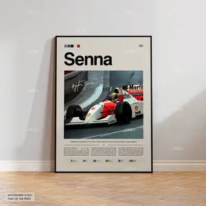 Ayrton Senna - McLaren poster 1
