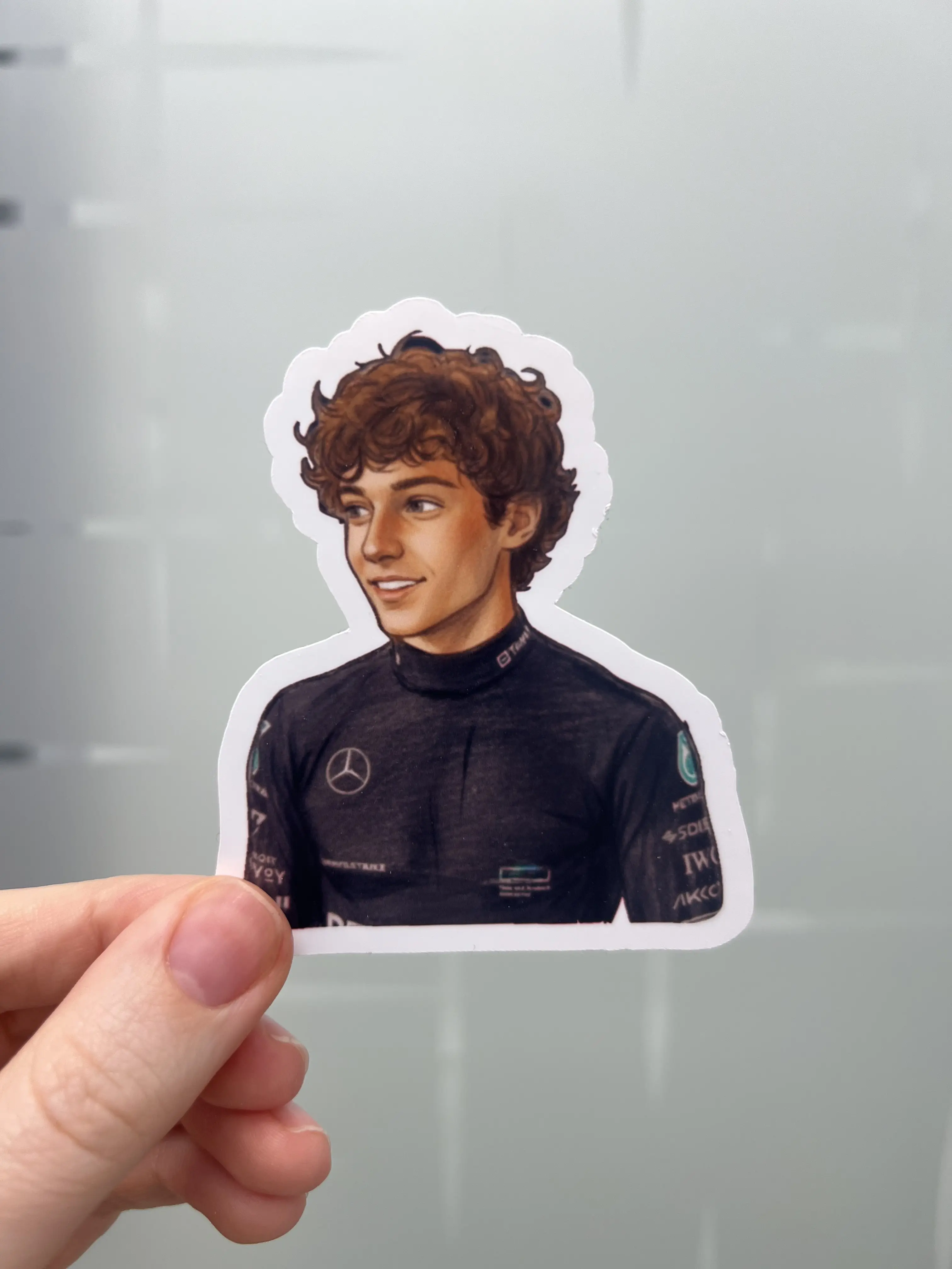 Laminated Driver Sticker
