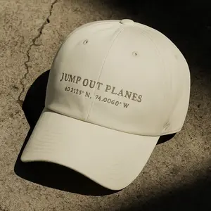 JUMP OUT PLANES x Coordinates Natural Bone Dad Cap