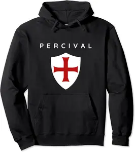 Percival Costume. Classic Arthurian Hero Percival Costume Pullover Hoodie - Kevincifuen Shop 58B0CFRFNG65