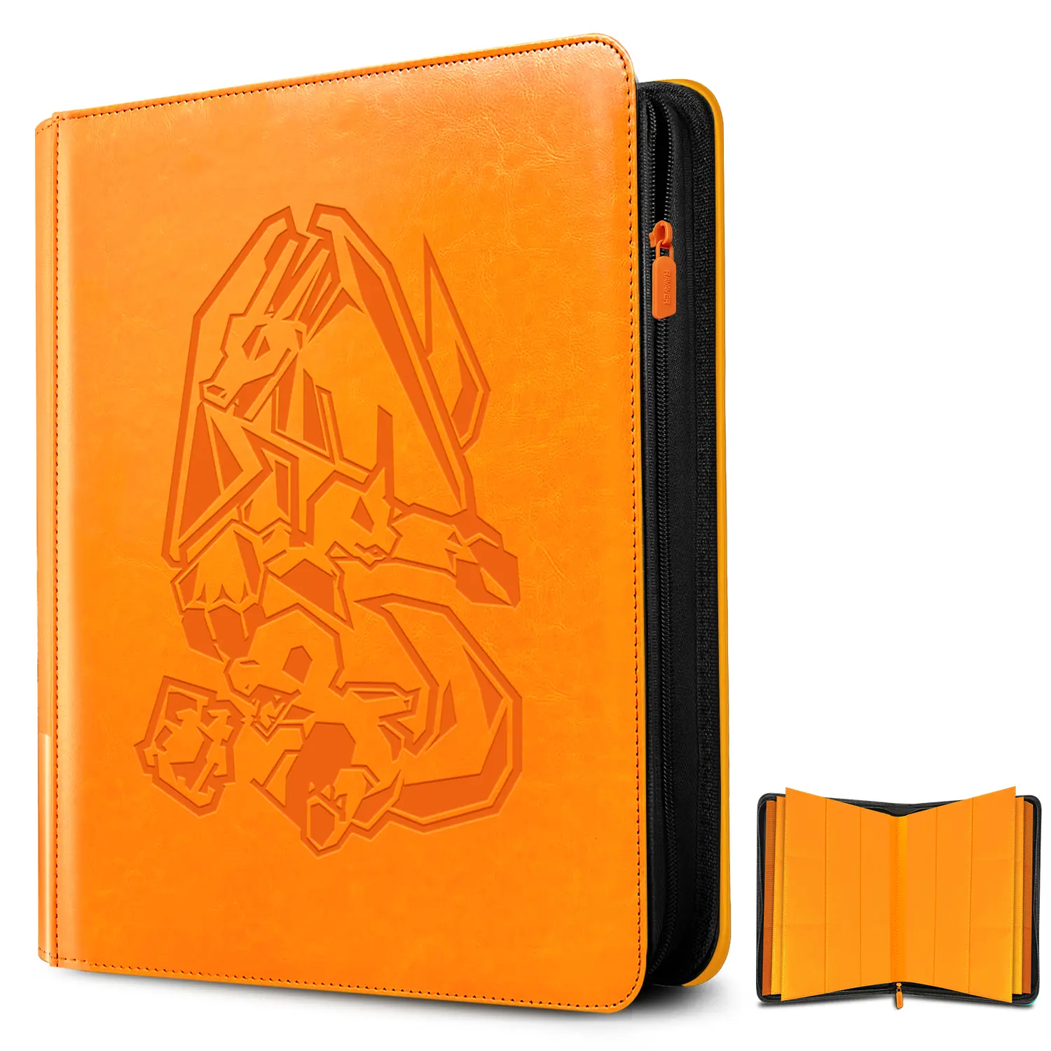 no ring card binder Zettokete 4 Pocket Ringless Trading Binder, Holds 160 Cards term storage ringless card binder - TikTok