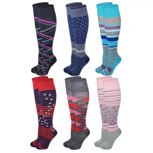 Compression Socks Women  Leg Relief & Comfort (6 Pack)