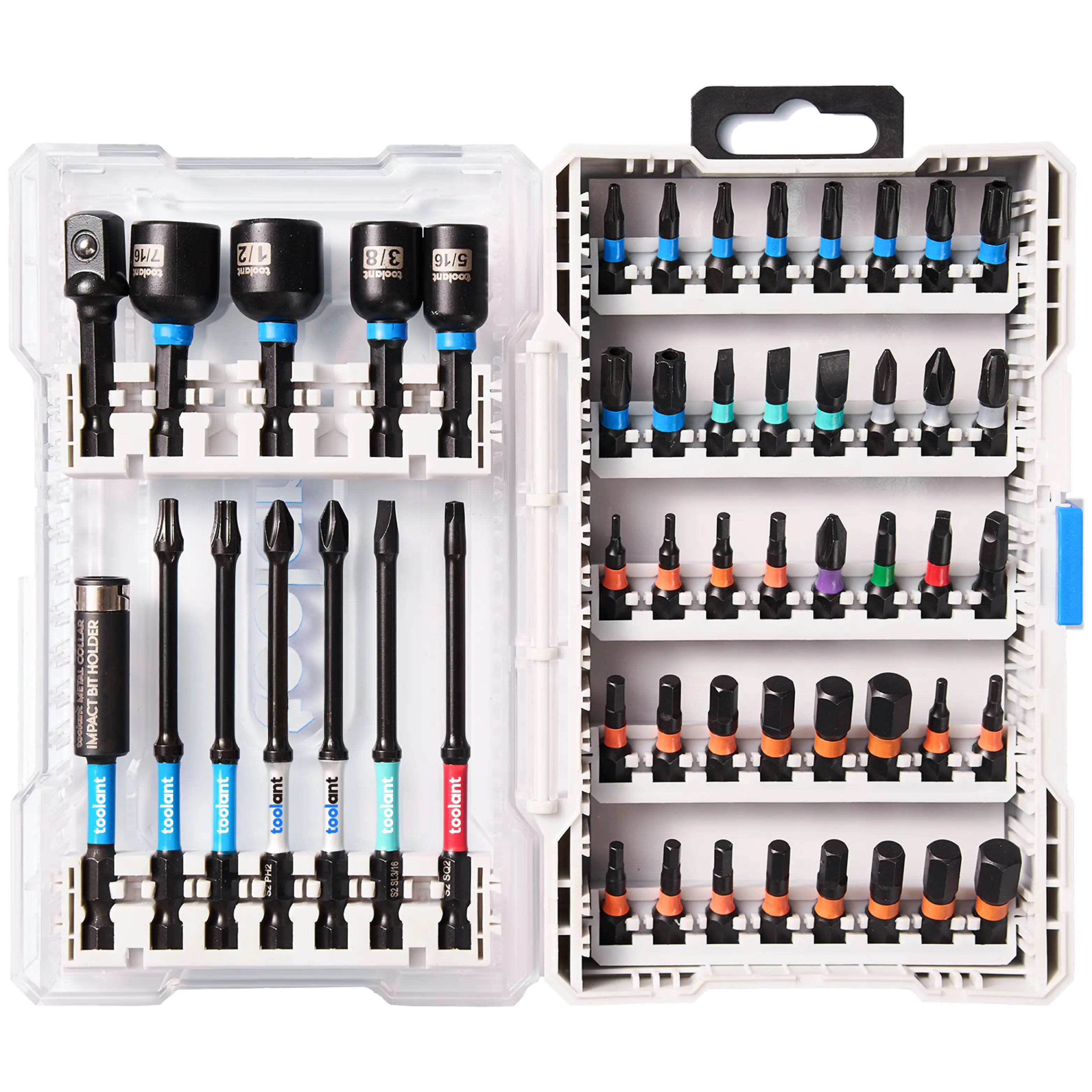 52 pcs impact bit set