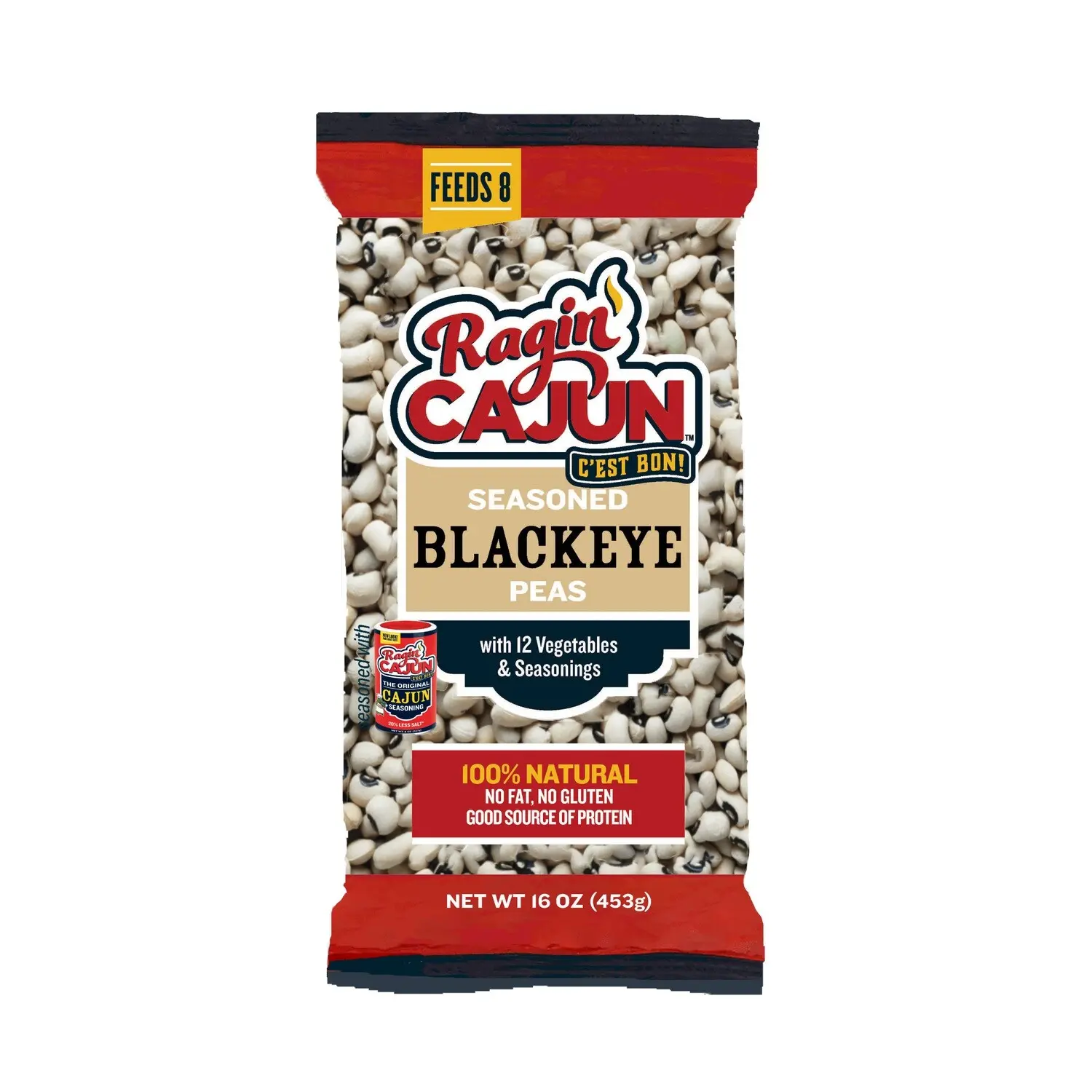 Seasoned Blackeye Peas: Ragin' Cajun