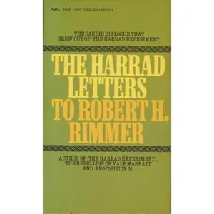 USED-The Harrad letters to Robert H. Rimmer by Robert H. Rimmer (Paperback)