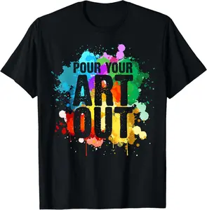 100% cotton Unisex Cool Artist Art For Men Women Paint Painter Artist Painting T-Shirt