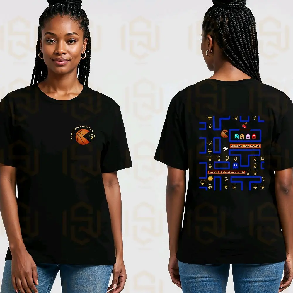Pacman Munchin Through the Madness, March Madness Tshirt, Basketball Shirts, Basketball gift, Sportsfan, Youth Basketball Fun Basketball Tee, Unisex Basketball Shirts,  March Madness Shirts