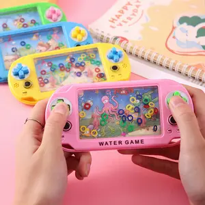 2pcs Water Circle Ring Game Machine Nostalgic Childhood Classic Nostalgic Children's Water Game Machine Toys For Chldren