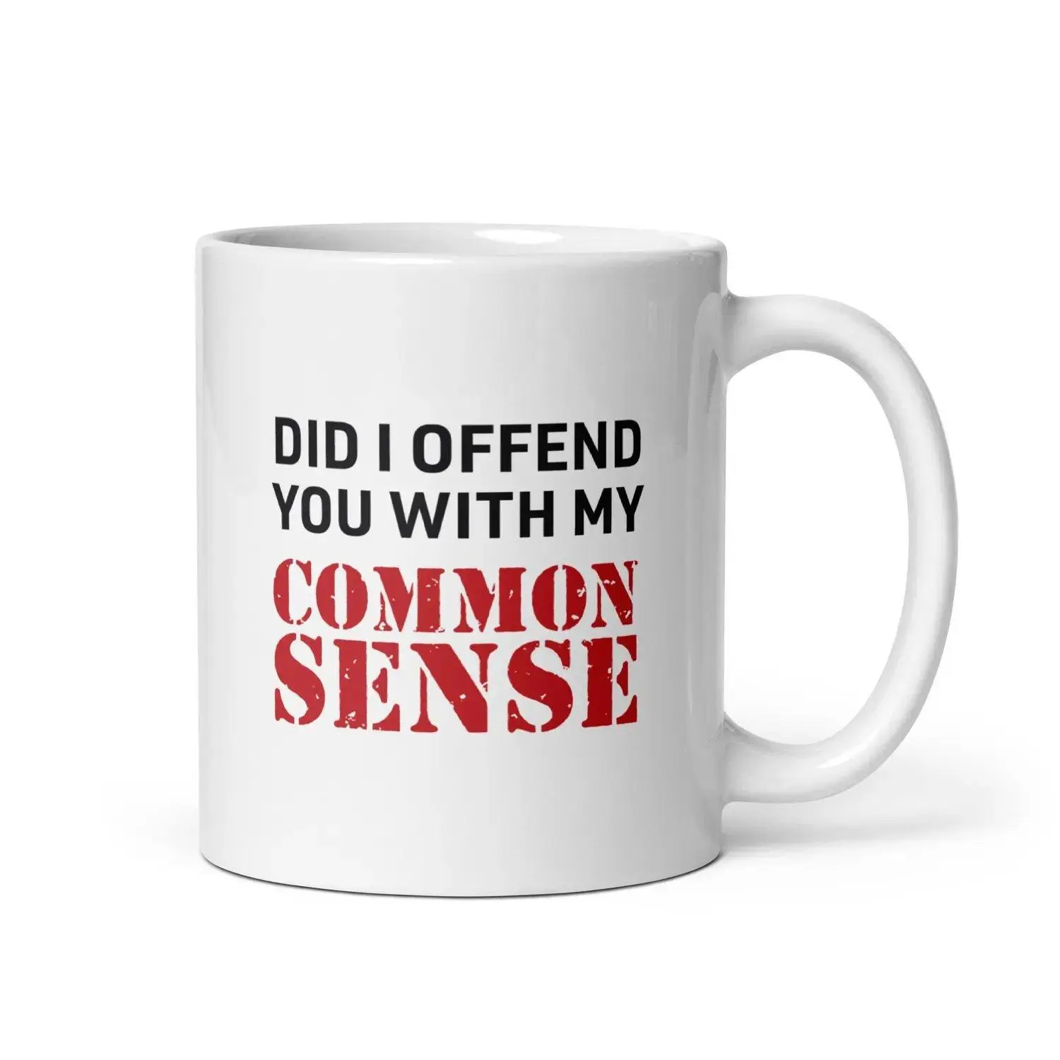 DID I OFFEND YOU WITH MY COMMON SENSE Mug