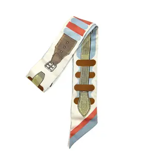 Pre-owned HERMÈS As Shown Bag Accessories HZ 4884 scarves 26.06.01