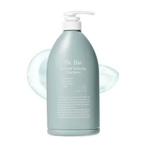 Dr. Bio Sea Salt Relaxing Shampoo (25.36oz/750ml) | Cooling & Soothing with Probiotics | Hydrating, Moisturizing, Thickening | For Sensitive, Itchy Scalp | Vegan, Anti-Hair Loss | Korean Hair Care