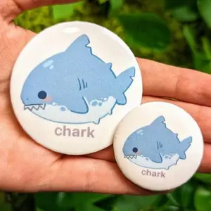 Chubby Shark "Chark" Buttons Chubby Shark "Chark" Buttons