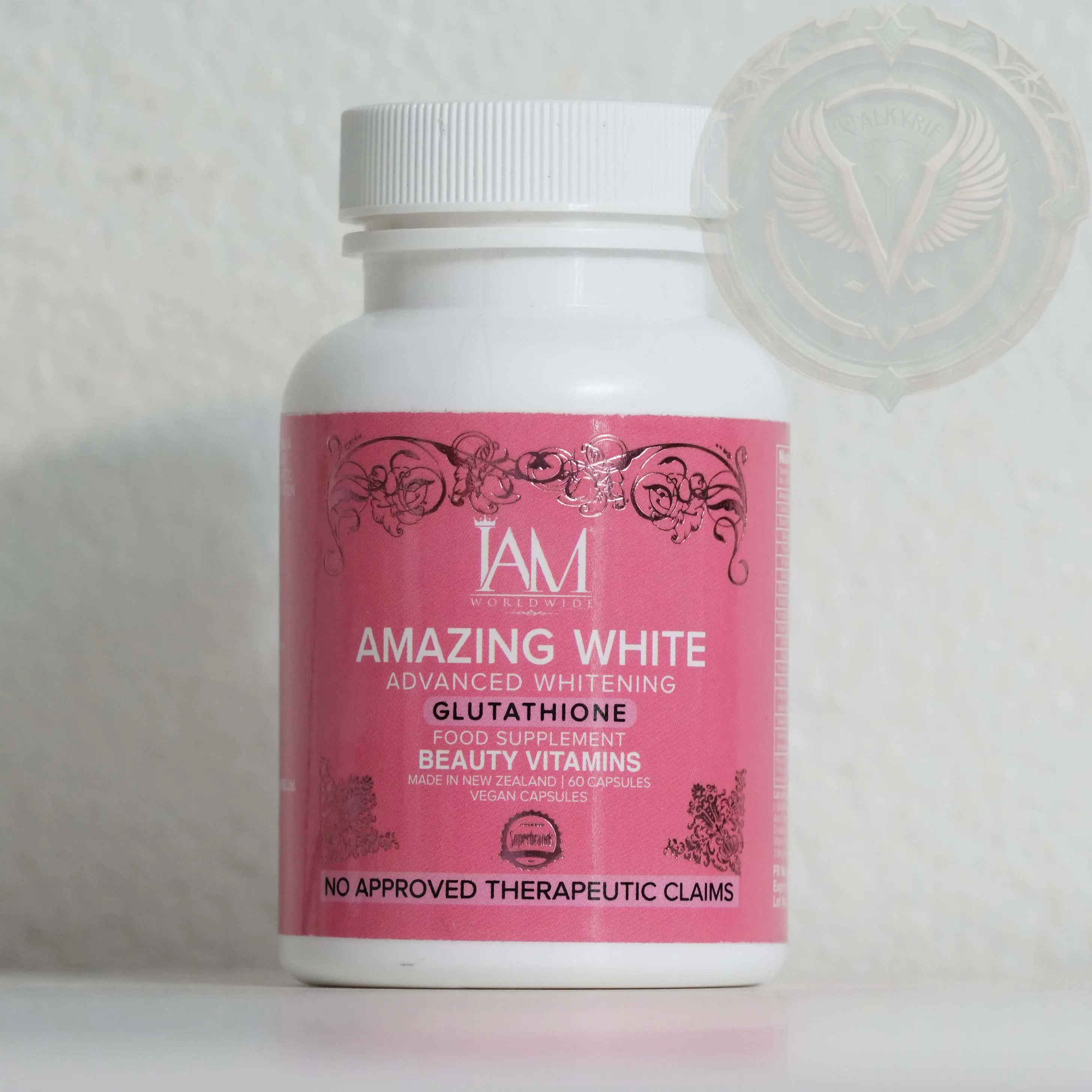amazing white glutathione benefits IAM Amazing White – Glutathione + Beauty Vitamins Supplement (60 Capsules)