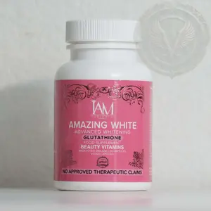 IAM Amazing White – Glutathione + Beauty Vitamins Supplement (60 Capsules)