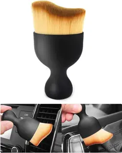 Automotive Interior Dusting Brush, Car Interior Cleaning Soft Brushes, Car Interior Beauty Brush, Suitable for Cleaning Car Interior, Dashboard, Air Conditioning Vents, Leather, Keyboard (1 Pack)