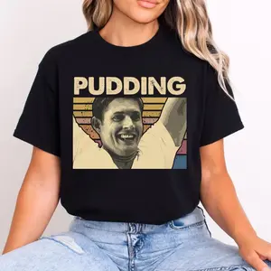 Pudding Vintage T-Shirt, Dean Winchester Shirt, Supernatural Shirt, Vintage 90s Shirt, Funny Film Moment, Film Lover T-Shirt