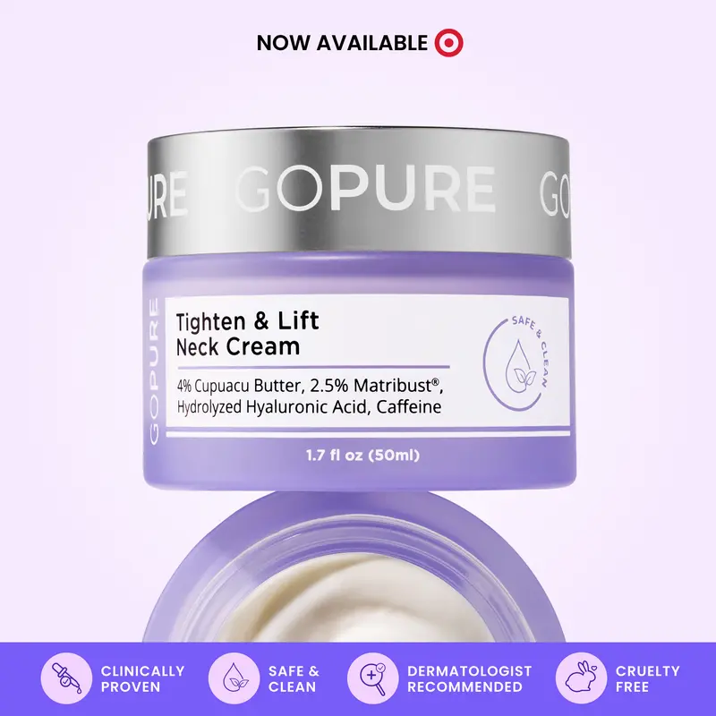 GOPURE Neck Cream Tighten & Lift Firming Cream for Crepey Skin 0
