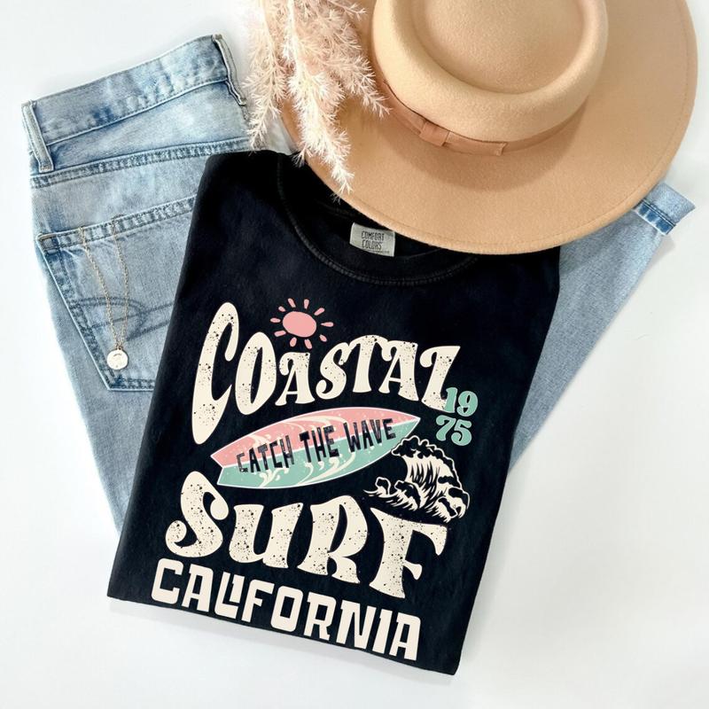 Comfort Colors Coastal Surf Coconut Girl Clothes Trendy Beachy Shirts Summer Vintage Graphic Tee Sweatshirt, Hoodie, Comfort Colors Comfort Colors Coastal Surf Coconut Girl Clothes Trendy Beachy Shirts Summer Vintage Graphic Tee Sweatshirt, Hoodie, Comfort Colors