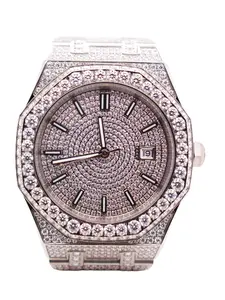 Moissanite Luxury Watch three colour