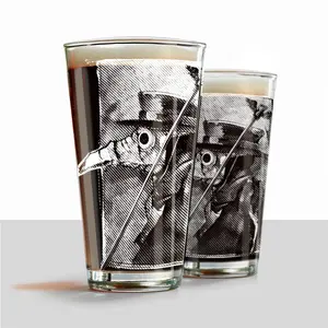 Plague Doctor: Beaked Healer Pint Glass Set