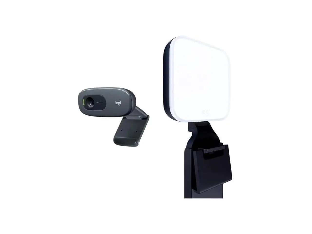 Logitech C270 Webcam & Litra Glow Bundle - LOGILIGHTBDL1