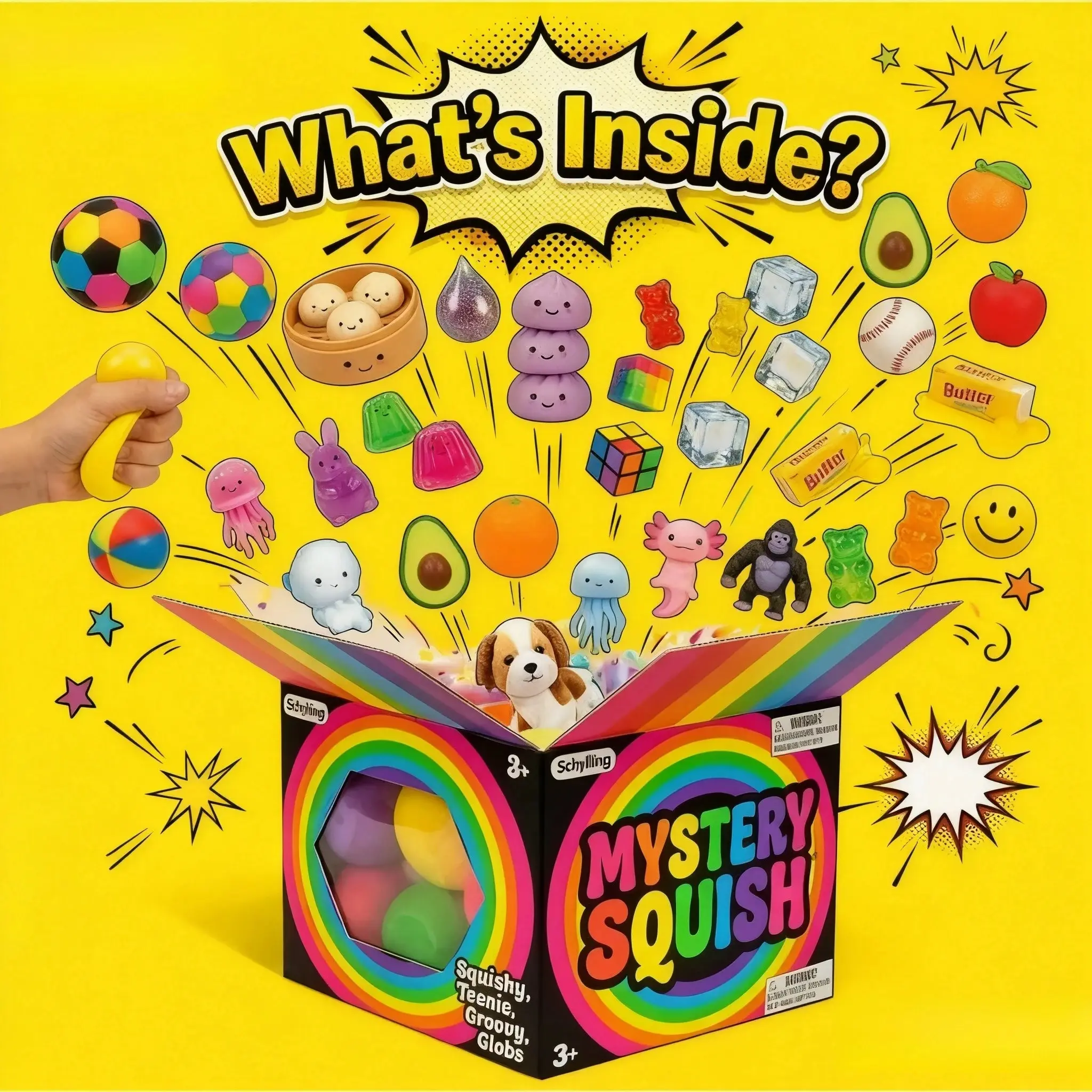 1 independent random selection of the lucky pinch hidden surprise set